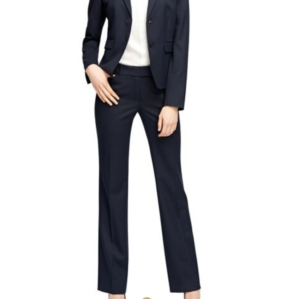 Lucia fit wool trousers by Brooks brothers